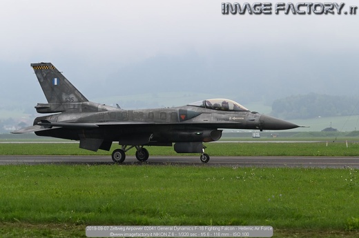 2019-09-07 Zeltweg Airpower 02041 General Dynamics F-16 Fighting Falcon - Hellenic Air Force